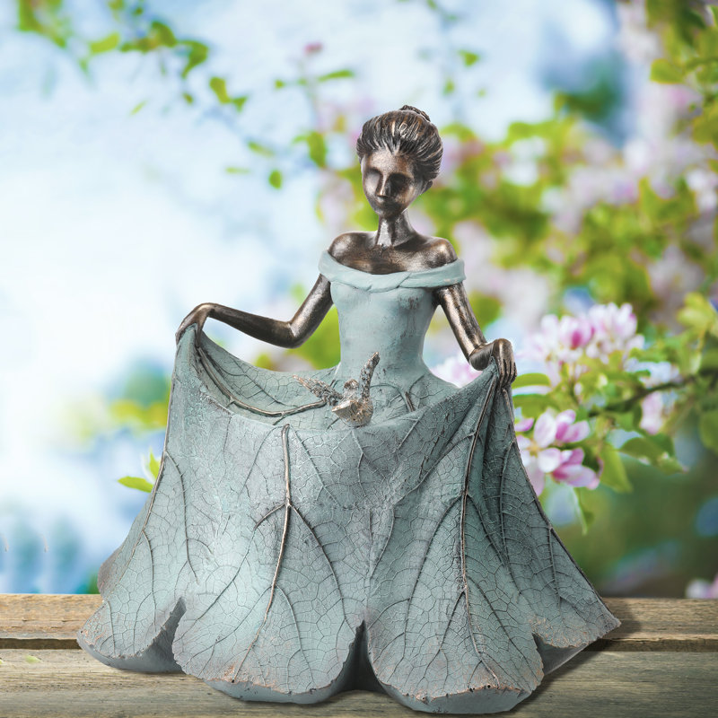 Regency International Lady Leaf Dress Decorative Bird Feeder Wayfair